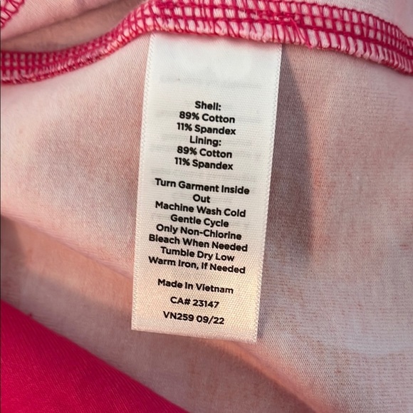 Talbots Pink and Red Floral Skort Size Plus X - Picture 6 of 7